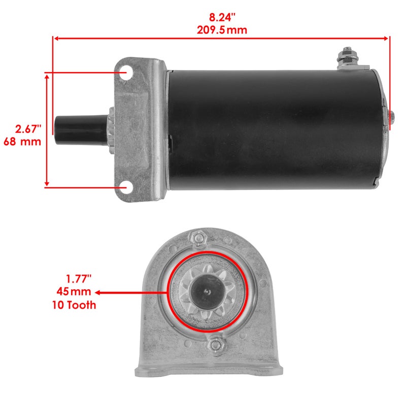 Caltric Starter Compatible with Kawasaki Fh680D Fh680V Fh721D Fh721V Fh770D All - Image 2